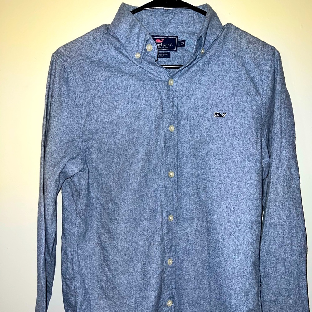 Mens XS Vineyard Vines long sleeve button down